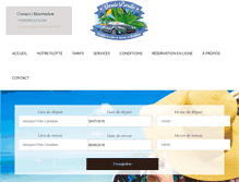 Tablet Screenshot of locationvoiture-guadeloupe.com